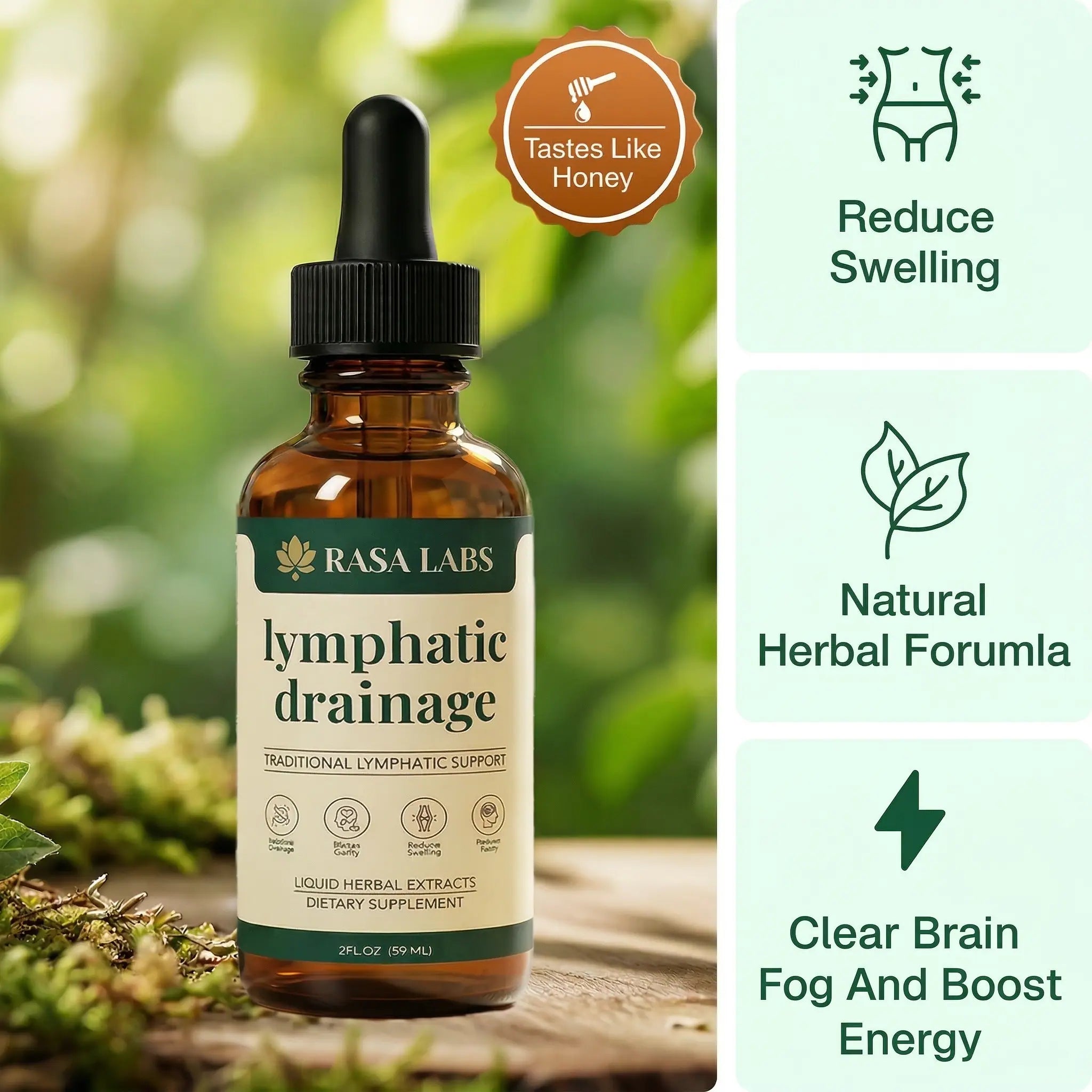 Lymphatic Drainage Drops | Herbal Blend